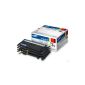 Samsung CLT-P4072C / ELS Toner Rainbowkit, 1,500 pages, 1,000 pages per color black (Office supplies & stationery)