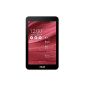 Asus ME176CX-1C041A 17.8 cm (7-inch) Tablet PC (Intel Atom Z3745, 1.3GHz, 1GB RAM, 16GB HDD, Intel HD, Android, touchscreen) red (Personal Computers)