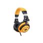Pronomic SLK-40OR Studio Life headphones orange (rotary and foldable DJ headphones, HiFi Headphones, Frequency range: 16Hz - 22 KHz, 2 m cable length) (Electronics)