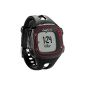 Garmin Forerunner 10 - Running Watch with integrated GPS - Black / Red (Watch)