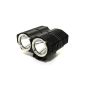 PLESONTECH 5000lm super bright CREE XM-L LED L2 Fahrradlampenset incl. Battery pack and charger (equipment)