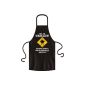 Simple quality apron and imprint