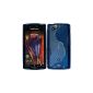 Silicone Case Sony Ericsson Xperia Arc S - Blue - X12 X12 PhoneNatic ​​TPU Case Silicone Cover Case Cover + Screen Protector (Electronics)