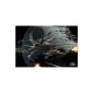 1art1 Star Wars Post 60446 Death Star Hunters and T65 XWing in Space 91 x 61 cm (Kitchen)