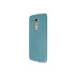 EGO® Silicone Case (for LG G3, Blue Transparent) cover, bag, pouch, tray, Metallic Effect