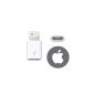 100% Original Apple MD820ZM / A Micro USB to 8 pin (8-pin) for iPhone 5 / 5S / 5C, iPad mini or iPod Air + Rydges® protector for the iPhone 5 5S (the set of 2) (Electronics)