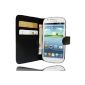Luxury Wallet Case Cover for Samsung i8730 Galaxy Express and 3 + PEN FILM OFFERED!  (Electronic devices)