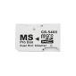 Dual Micro SDHC Adapter to MS Pro Duo Memory Card microSD to Memory Stick for Sony PSP camera phone max.  32GB (Electronics)
