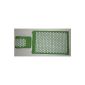 YinYang Mat XL Set green with neck pillow Total length 100 cm