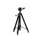 Cullmann tripod with PRIMAX 190 3-way head and tripod bag (2 extracts, load capacity 3.5 kg, 170cm height, 66cm packing size) (Electronics)