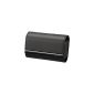 Sony LCS-TWJ High Quality Camera Case for W / T Series Cyber-shot Cameras - Black (Accessory)