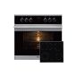 Amica EHC 12748 - Modern built-in stove set in a high-quality stainless steel design (Misc.)