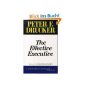 Effective Executive, The (Paperback)
