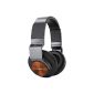 AKG K545 Closed Over-Ear Headphones with control unit and microphone Compatible with iOS and Android smartphones - Black / Orange (Electronics)