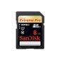 SanDisk SDSDXPA-008G-X46 Card Extreme Pro SDHC 8GB memory card (95MB ...