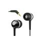 Macson M-300 in-ear headphones with deep bass for all phones with 3.5 mm mini-jack, iPhone, iPod, iPad, MP3 and MP4 Player (Electronics)