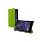 kwmobile® Slim Smart Cover Protective Case for Asus Memo Pad 7 ME572 C / CL Green (Electronics)