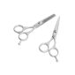 2 6 INCHES SET SCISSORS HAIRDRESSER SCULPTOR FINGER REST (Health and Beauty)