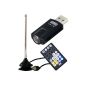 August DVB-T202 - DVB-T USB TV Stick - PC TV Tuner and Digital Recorder - Windows PC TV Dongle with antenna and remote control (electronics)