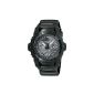 Casio G-Shock Wave Ceptor - GS-1100B-1AER - Men's Watch - Analogue Quartz Watch - black - Black Resin Strap - Multifunction (Watch)