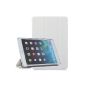 iHarbort® iPad mini Retina / iPad mini 3/2/1 envelope - Premium PU Leather Case Cover Case Cover Stand for iPad mini 3/2/1, with Sleep / Wake-up function (iPad mini 3/2/1, white ) (Electronics)
