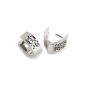 Boccia Ladies Titanium hoop earrings 15 mm 0579-01 (jewelry)