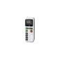 Doro HandlePlus 334 GSM Unlocked Cell Phone White (Electronics)