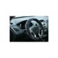 Steering Wheel Cover anthracite Sheepskin fit to 37-39 Top goods