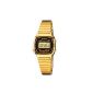Casio - LA670WGA-1D - Vintage - Ladies Watch - Quartz Digital - LCD Dial - Bracelet Gold plated Steel (Watch)