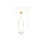 Bottle for spirits (0.35 l) clear glass with screw cap (Kitchen)