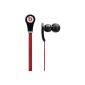 Beats by Dr. Dre Tour In-Ear Headphones with Remote + Microphone Cable + Hard Case + 7 pairs of ear pieces Black (Accessory)