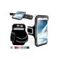 Skque® sport gym armband run Bag Case Holder for Samsung Galaxy Note 2 N7100, White (Wireless Phone Accessory)