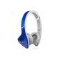Monster DNA OnEar Headphones with ControlTalk for Apple blue / light gray (Electronics)
