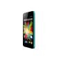 Wiko Bloom Smartphone Unlocked 3G + (Display: 4.7 inches - 4 GB - Android 4.4 KitKat) Turquoise (Electronics)