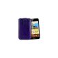 Blumax Leather Case Wished Veritable violet Purple Samsung Galaxy Note Tab (Accessory)