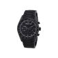 Emporio Armani - AR5981 - Men Watch - Quartz Chronograph - Stainless Steel Bracelet Black (Watch)