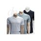 3 x Hugo Boss T-Shirt V-Neck Gr.  M white / black / gray NEW (Textiles)