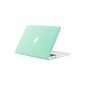 Kuzy - 13-Inch Retina MINT GREEN Rubberized Hard Case Cover for MacBook Pro 13.3 