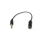 Adaptare 3.5mm jack cable (4-pin) for headset (exchanged pins 3 + 4) (Accessories)