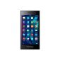 BlackBerry Leap Smartphone (12.7 cm (5 inches) touch screen, 8 megapixel camera, 16GB memory, 10.3.1 BlackBerry Blend) gray (Electronics)