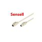 PS / 2 extension for keyboard / mouse PS2 - Length: 2m 2 meters (Electronics)