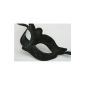 Men or Women Venetian Mask Masquerade Party Mask Black Eye Carnival (Toy)