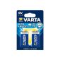 Varta High Energy 9V Alkaline Batteries x 2 (Personal Care)
