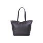 PHIL + SOPHIE, Cntmp, ladies handbags, shopper, trendy bags, handle bags, leather bags, dark brown, brown, 45x29x15 cm (W x H x D) (Textiles)
