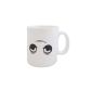 Thermo-changing mug sleepy eyes cup mug heat reactive thermal heat