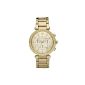 Michael Kors Women's Watch Chronograph Quartz Parker golf arbener steel MK5354 (clock)