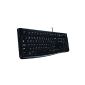 Logitech Keyboard K120 QWERTY Wired Keyboard (UK Import) (Personal Computers)