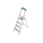 HAILO 8924-001 aluminum household ladder L20 4 stage Stiftung Warentest GUT 2.1 (02/2010) (tool)