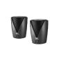 JBL Jembe Speaker Pair of Wireless Bluetooth High Performance - Black - Supplied with Jack French and English (Personal Computers)