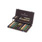 Faber-Castell 110088 - Art & Graphic COMPENDIUM wooden case (Office supplies & stationery)
